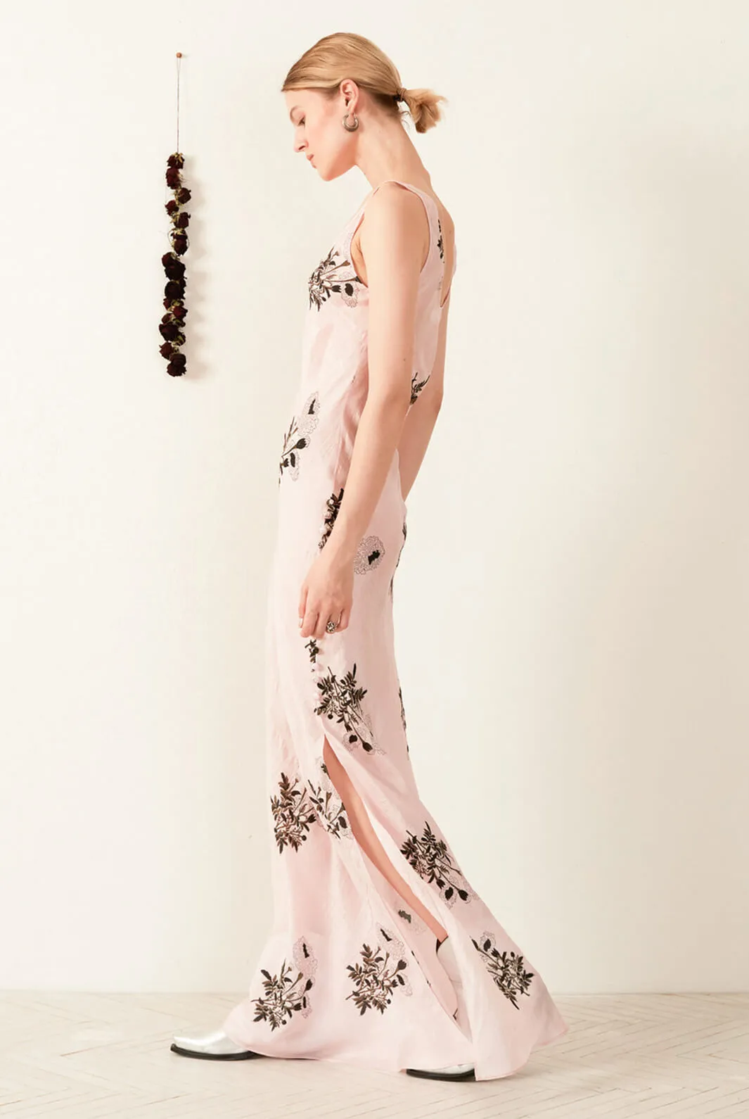 Adele Anemone Silk Dress