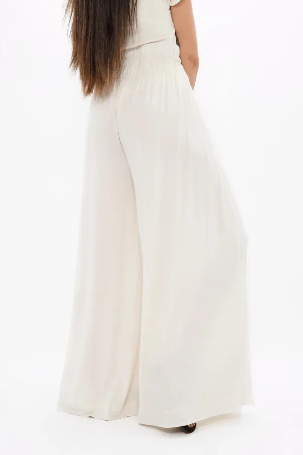 Ankara ESB Palazzo Jogger in Powder