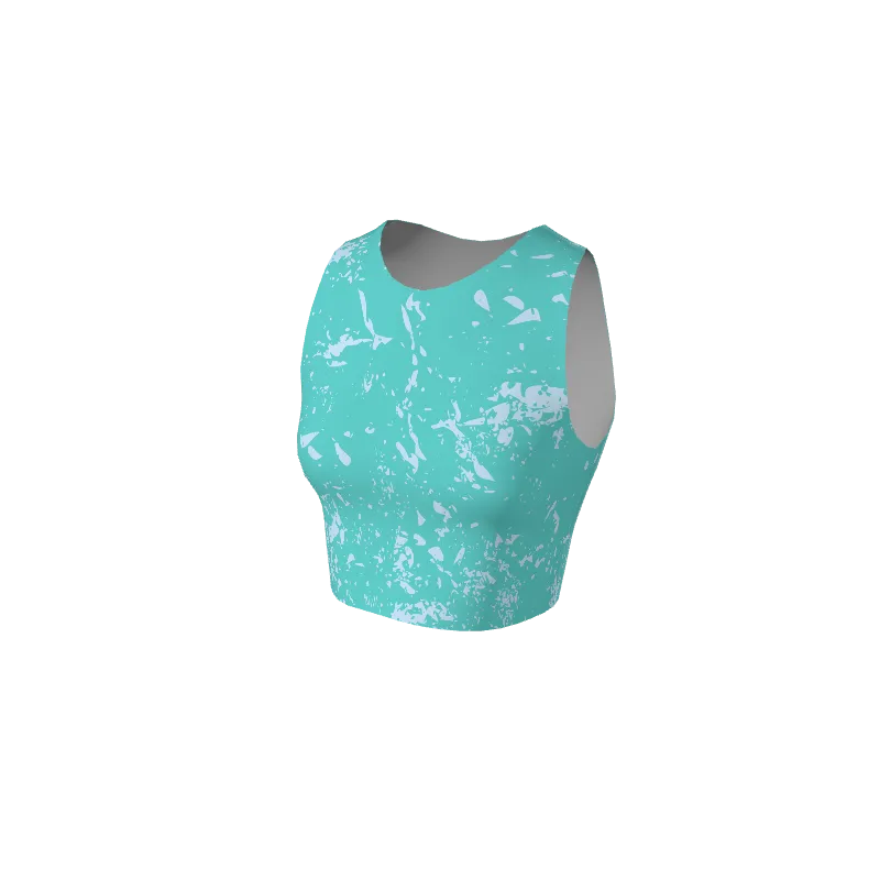 Custom Grunge Sleeveless Crop Top