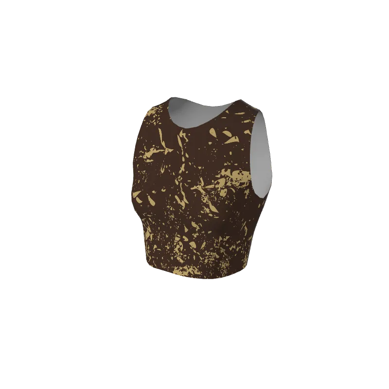 Custom Grunge Sleeveless Crop Top