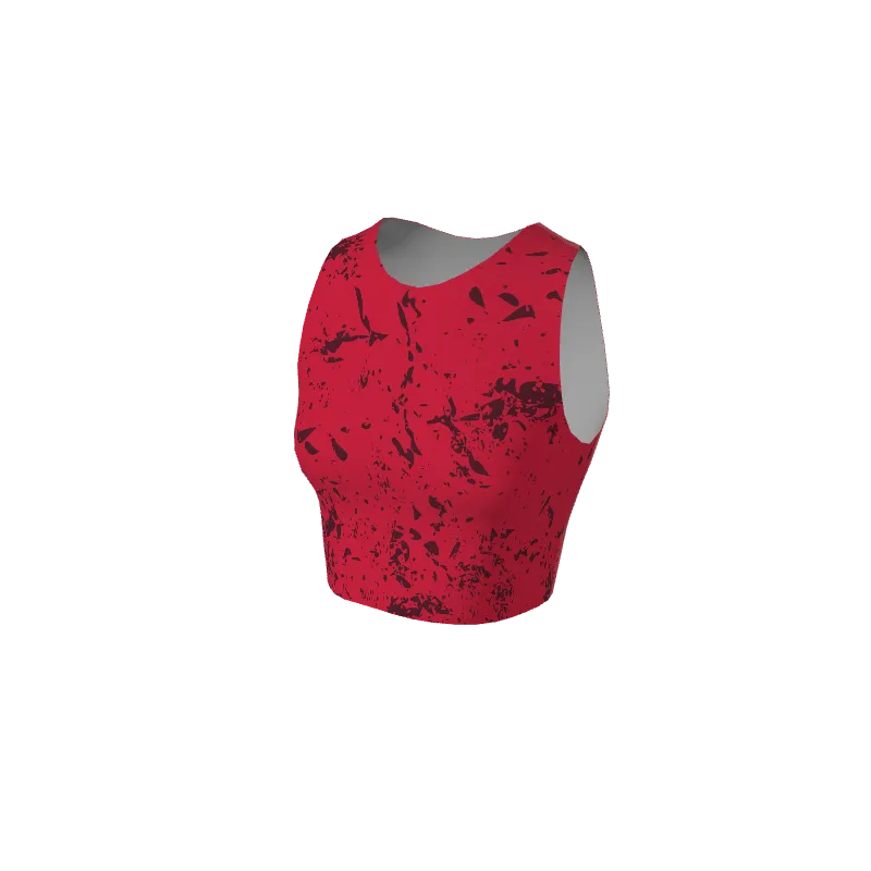 Custom Grunge Sleeveless Crop Top