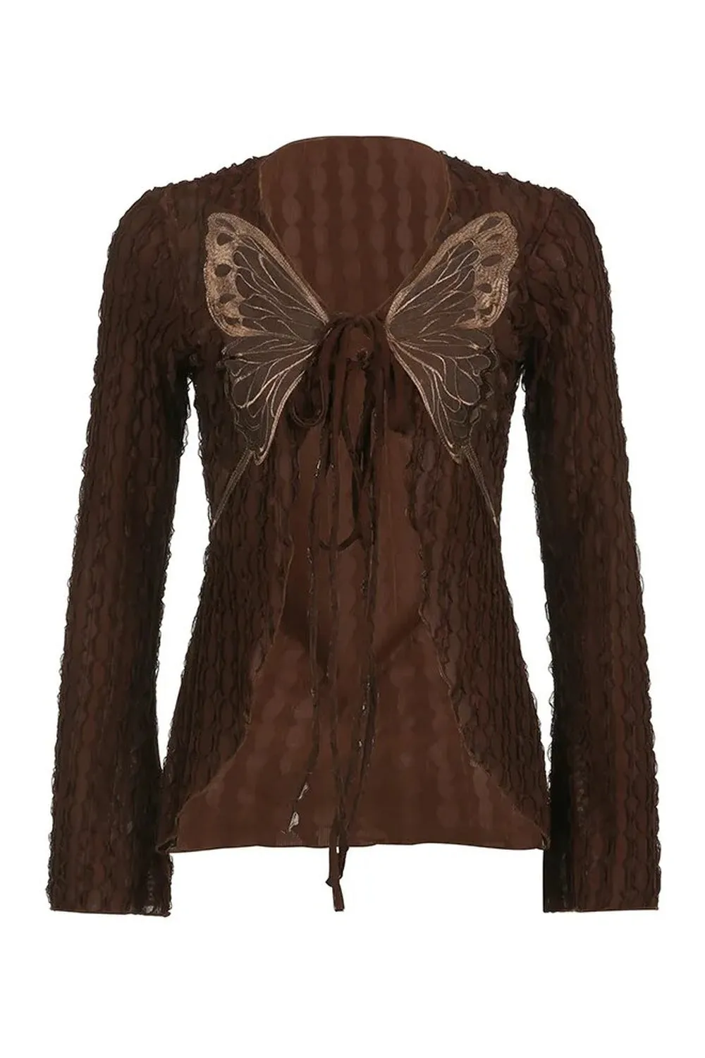 Fairy Grunge Butterfly Fall Cardigan