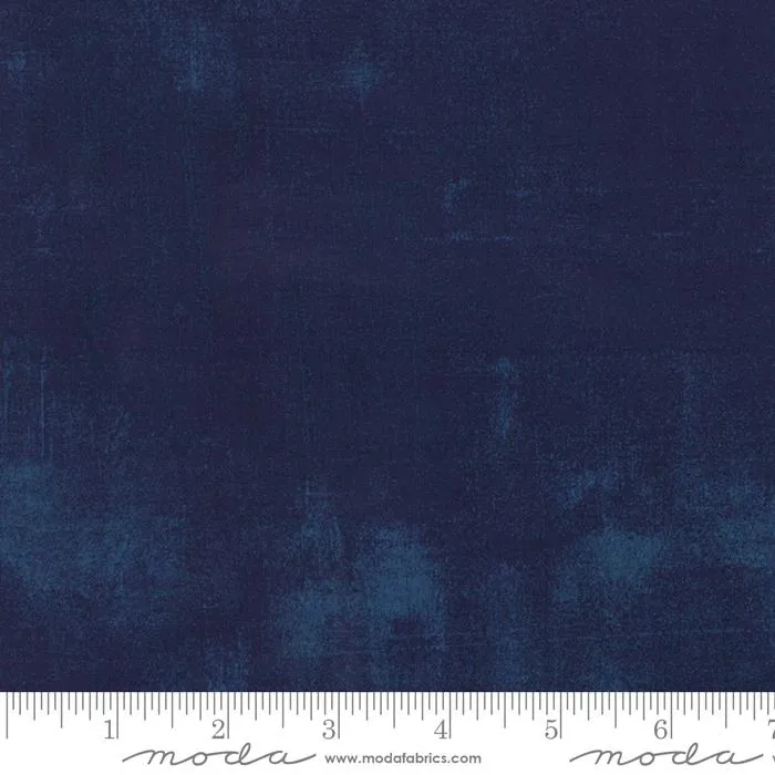 Grunge Basics Navy – 100% Quilting Cotton Fabric by the Yard