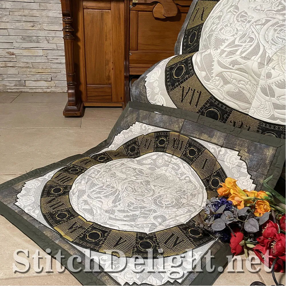 HOE0090 Gears of Time Quilt