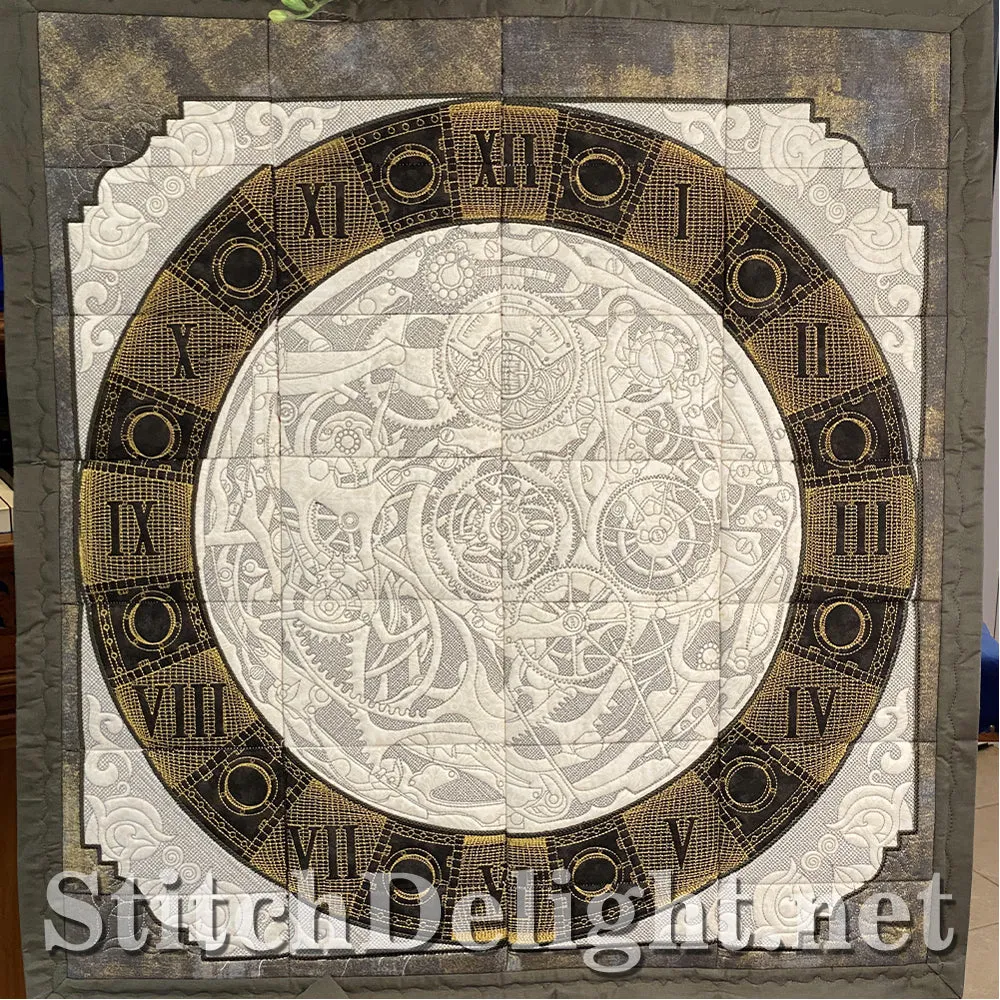HOE0090 Gears of Time Quilt