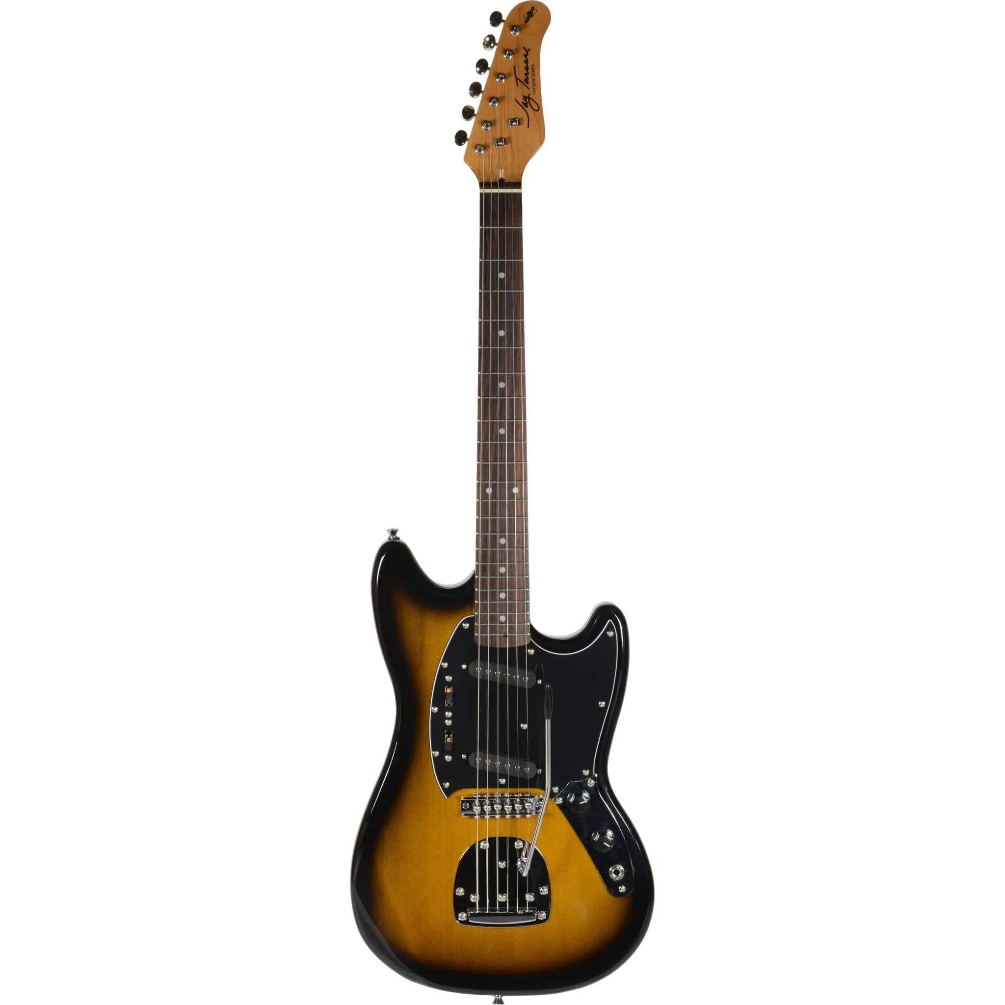 Jay Turser Classic Style, Double cutaway Elec. Tobacco SB - JTMGTSB