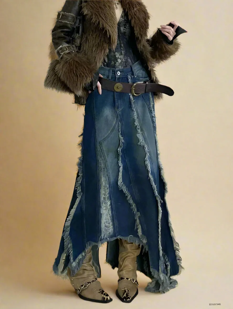 Rogue Warrior Denim Skirt