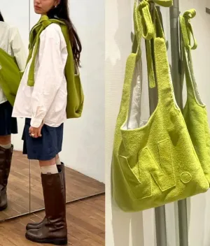 UAKISS  -  High-capacity Fashion Casual Grunge Crossbody Bag Vintage Simple Y2k Aesthetic Handbags Korean Women All Match Ins Shoulder Bags