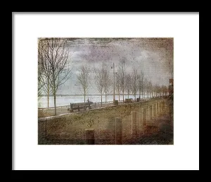Winters Edge - Framed Print