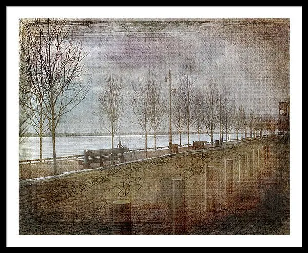 Winters Edge - Framed Print