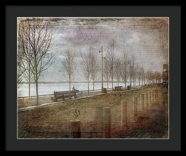 Winters Edge - Framed Print
